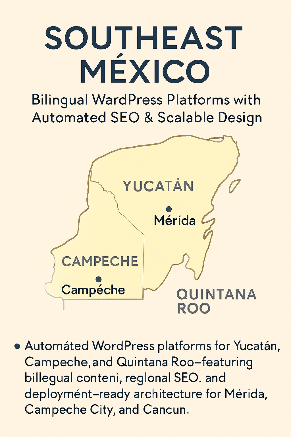 PEVAL Media™ WordPress Deployment – Yucatán, Campeche, Quintana Roo
