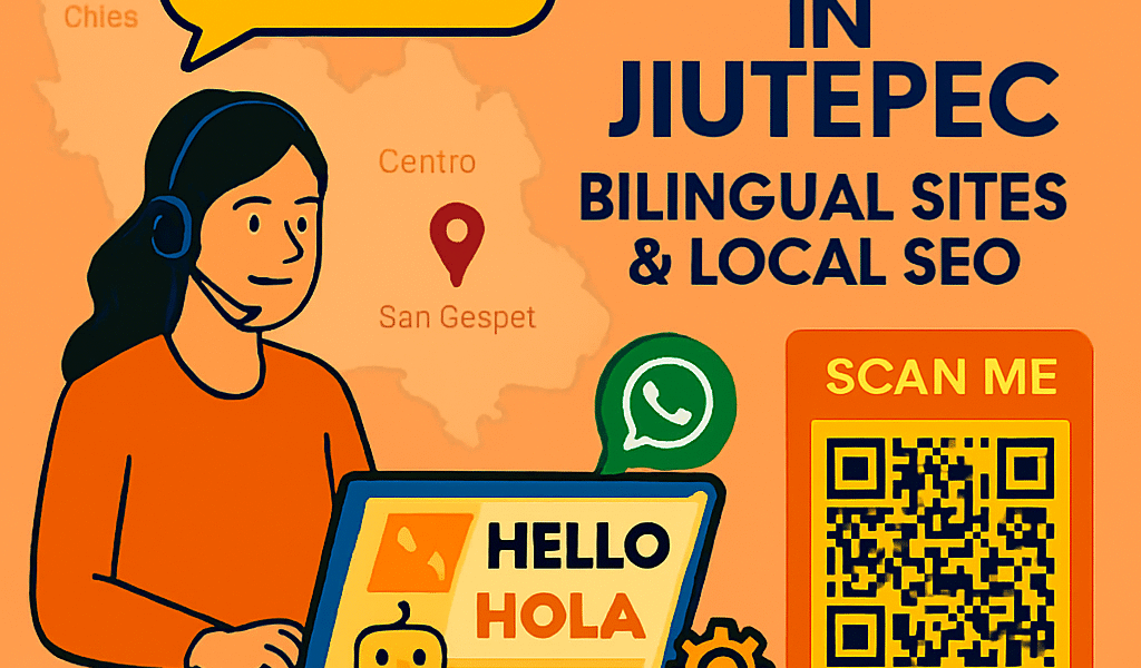 PEVAL Media™ – Bilingual WordPress Deployment in Jiutepec with QR, Chatbot, and Local SEO